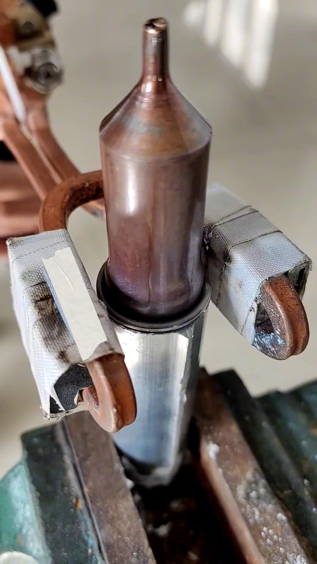 海瑞拓手持式高頻焊機-高頻焊接自動化設備-銅鋁焊接測試打樣