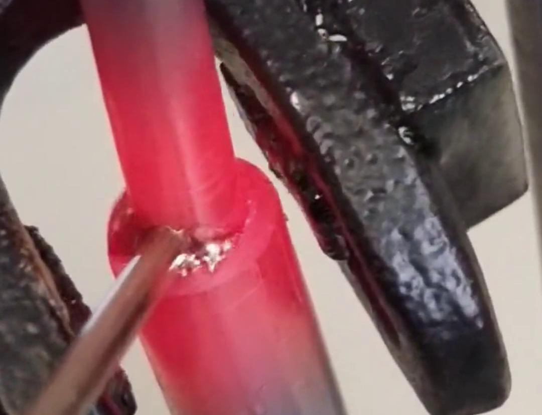 手持式高頻焊機，銅管焊接工藝演示