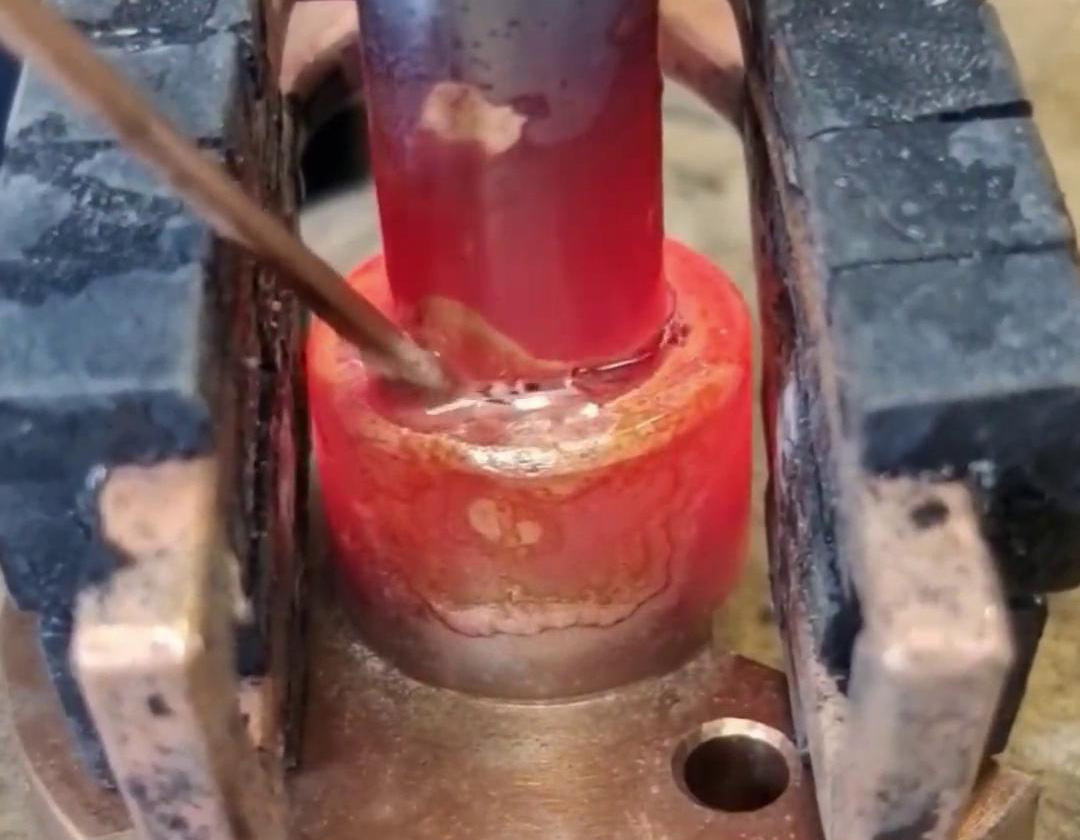 黃銅頭高頻焊接,用高頻焊機輕松完成