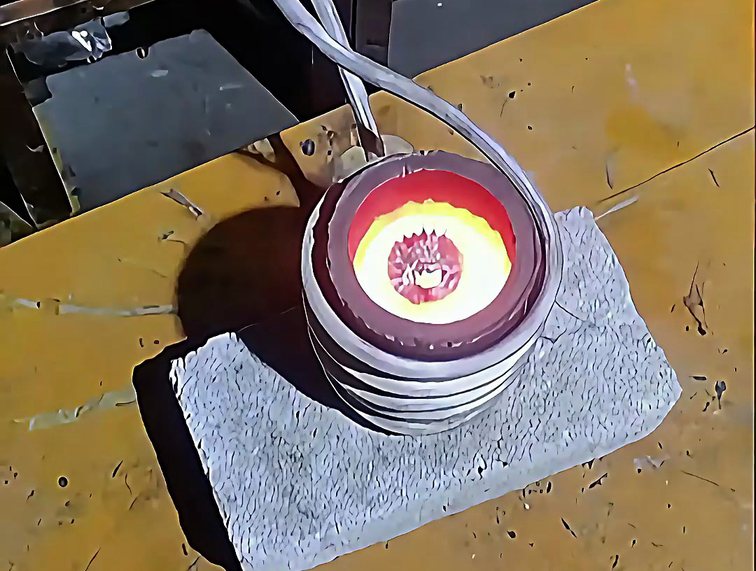 轉子鋁熔煉全過程揭秘!高頻感應加熱機如何高效提取鋁?