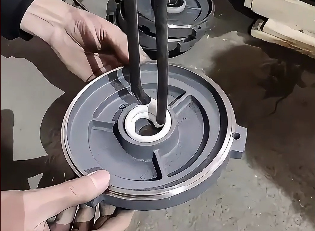 軸承熱套過盈熱裝配原來這么簡單！一臺高頻加熱機就能搞定!